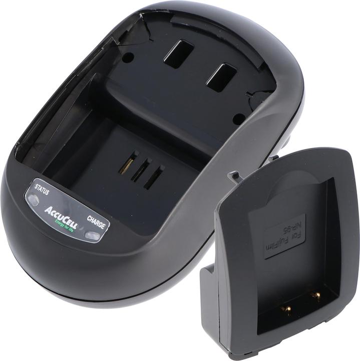 Produktbild AccuCell Schnell-Ladegerät für Fuji NP-95, FinePix F30, F31fd, X100T (Kamera Akku Ladegerät)
