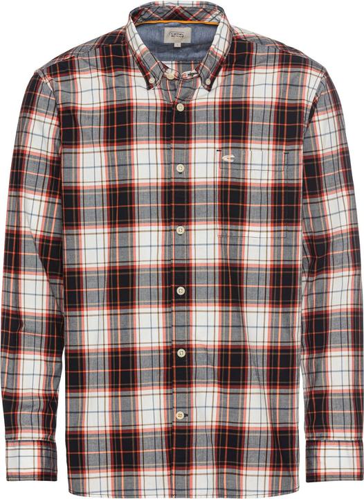 Immagine prodotto Camel Active Camicia a maniche lunghe con motivo a quadri in puro cotone (6XL)
