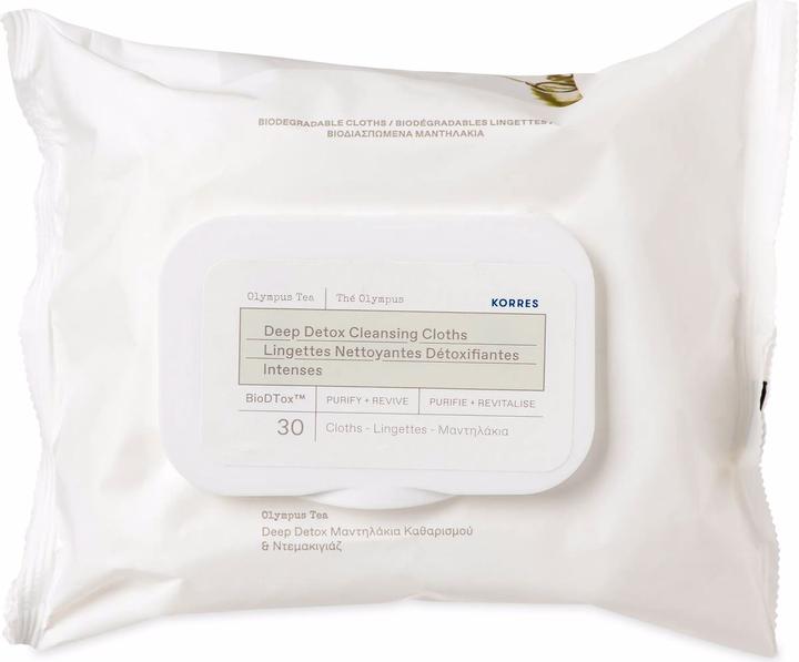 Korres Tea Detox-Wipes 30 Stk. (Reinigungstücher)