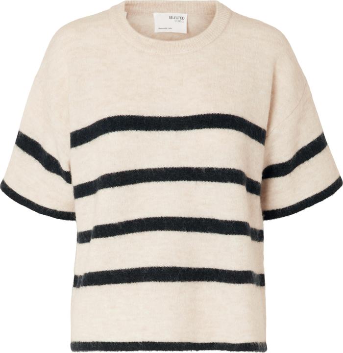 Selected Femme Kurzärmeliges Strickoberteil (3XL)