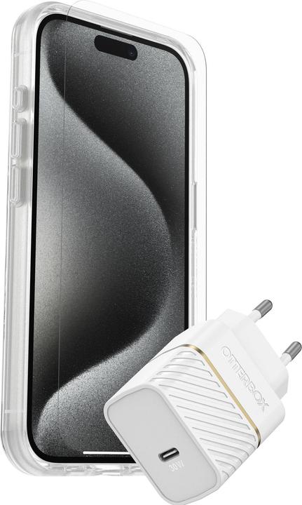 Produktbild OtterBox Protection + Power KIT - Starter Kit (Apple iPhone 15 Pro)