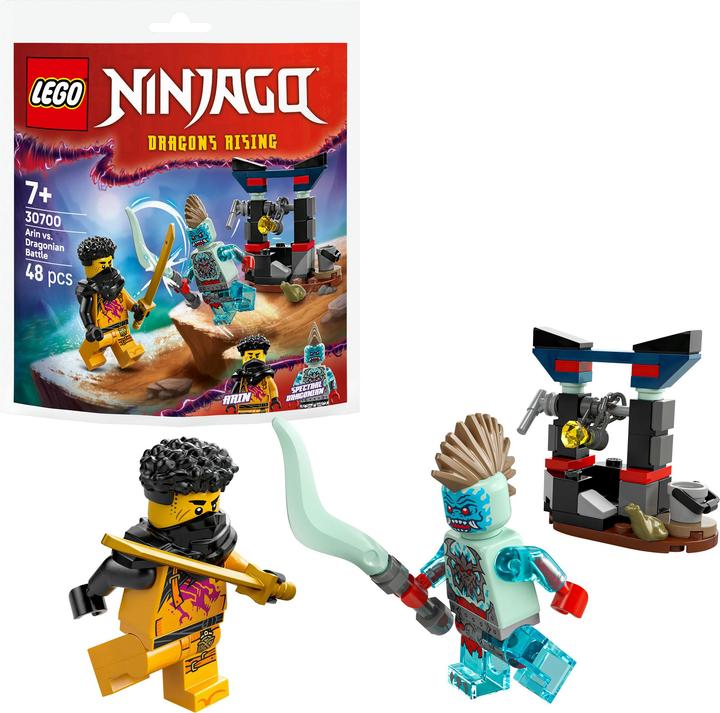 Actual product image LEGO 30700 Arins Duell mit dem Drachenmenschen (30700, LEGO Ninjago)