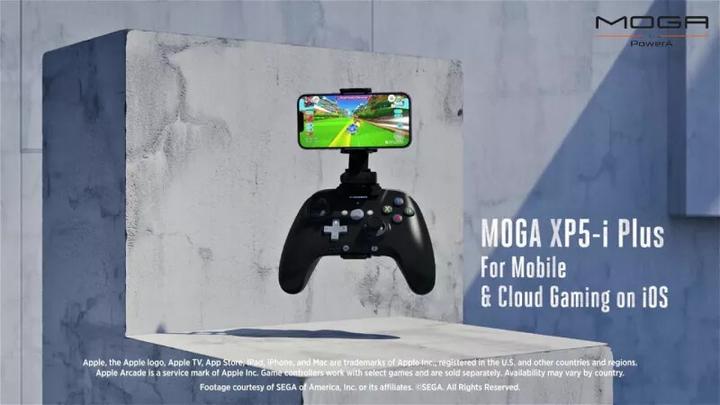 Image du produit PowerA Contrôleur Bluetooth MOGA XP5-i Plus pour le jeu mobile et le cloud gaming sur iOS (iOS)