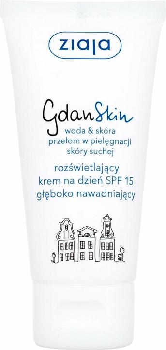 Produktbild Ziaja Gdanskin Spf15 Illuminating Cream On Day Deep Irrigation 50Ml (50 ml, Tagescreme)