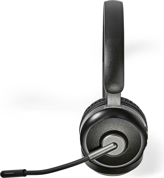 Immagine prodotto Nedis Cuffia per PC | On Ear | Stereo | Bluetooth | Microfono pieghevole | Nero (Senza fili, USB-C)
