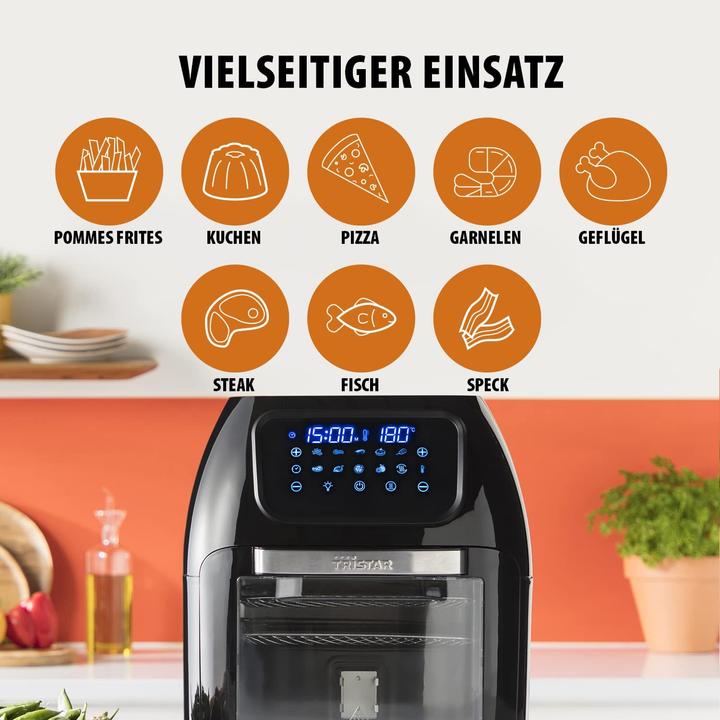 Produktbild Tristar Heissluft Ofen Multi Frittier Backofen (EU-Stecker)