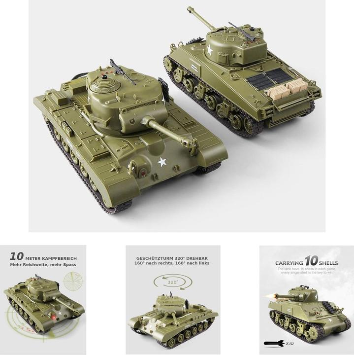 Image du produit Es-toys RC Tank Battle Set 2 pièces