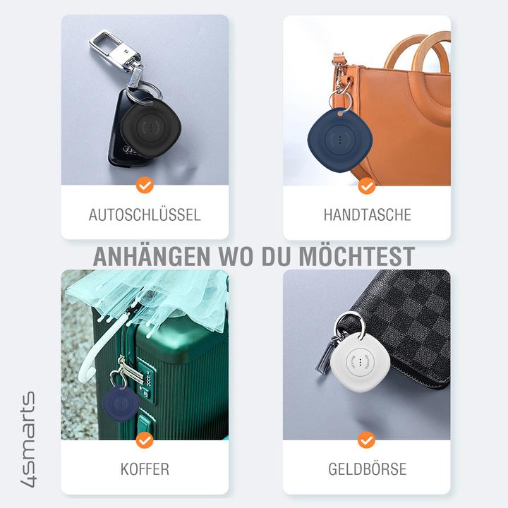 Produktbild 4smarts Schlüsselfinder SkyTag Weiss (iOS)