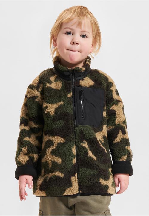 Immagine prodotto Urban Classics Giacca Sherpa per ragazzi (122, 128)