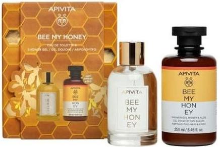 Immagine prodotto Apivita Eau De Toilette Bee My Honey 100ml con Gel Doccia Bee My Honey 250ml in omaggio (100 ml)