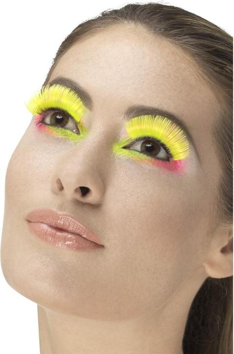 Smiffys 80er Jahre - Neon Party (Künstliche Wimpern)