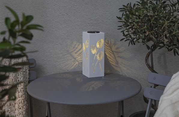 Immagine prodotto Star Trading Decorazione Luce Solare Albaleaf, Bianco (IP44)