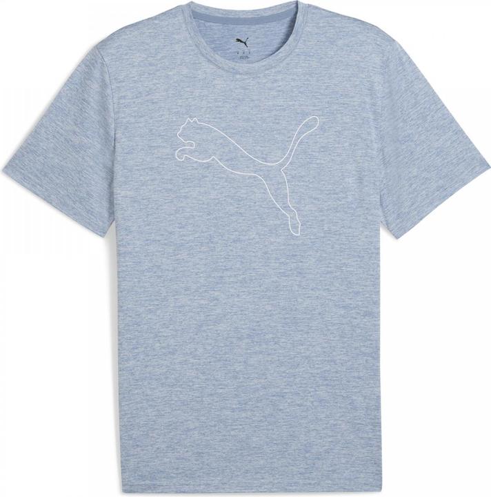 Actual product image Puma M TAD ESSENTIAL HEATHER CAT TEE (CF large cat) (L)