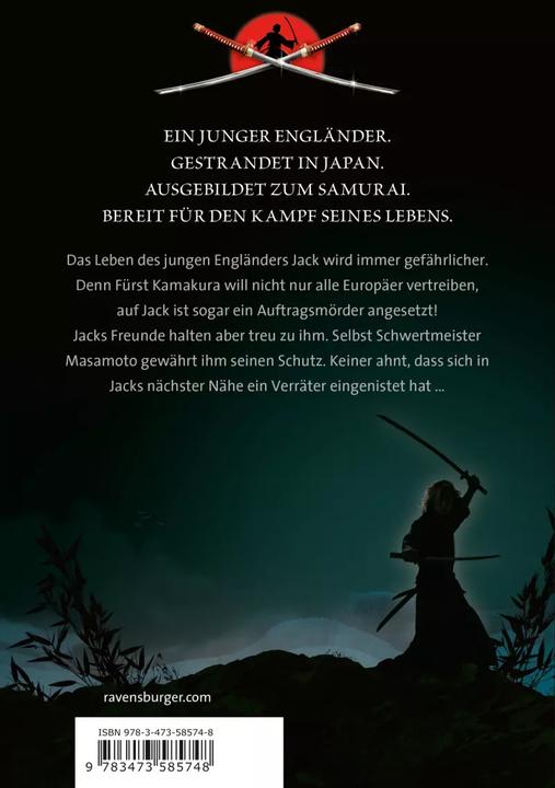 Productafbeelding Ravensburger Samurai, Band 3: Der Weg des Drachen (Duits, Chris Bradford, 2020)