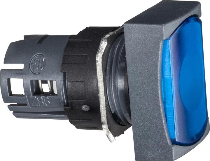 Produktbild Schneider Electric Taster 16mm beleuchtet blau