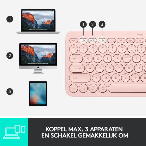 Immagine prodotto Logitech K380 (Ing. Int., Senza fili)
