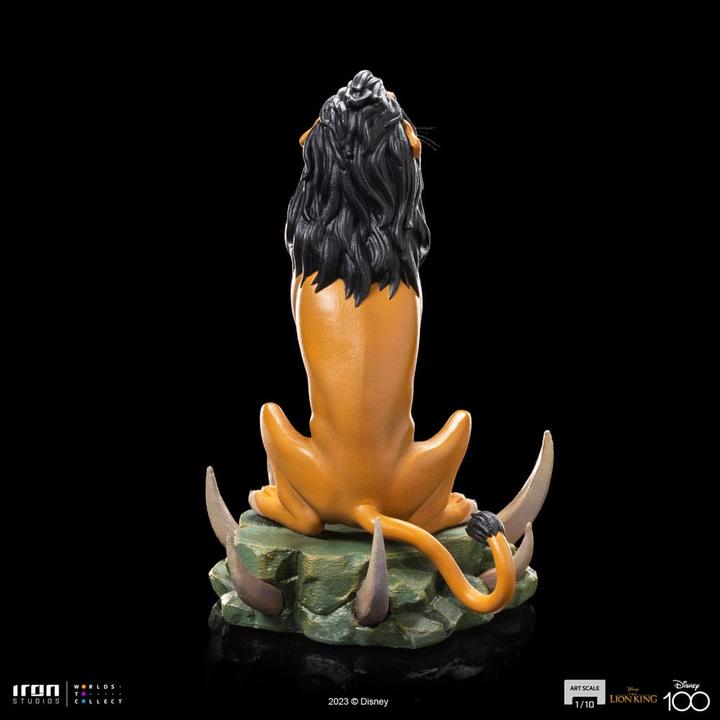 Immagine prodotto Iron Studios Statuetta del Re Leone 1/10 Art Scale Scar Regular 16 cm