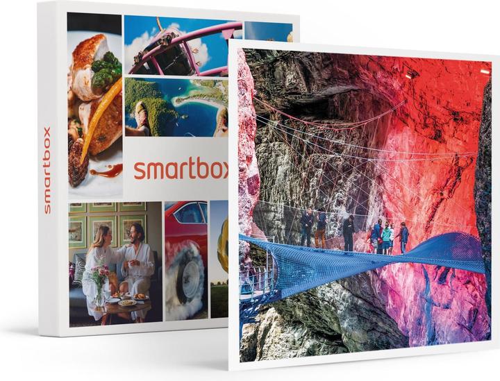 Produktbild Smartbox Outdoor-Abenteuer in Grindelwald: Eintritt in die Gletscherschlucht und ins Kristallmuseum für 2 Per (2 Pers.)