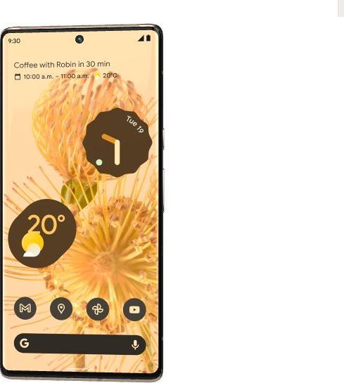 Image du produit Google Pixel 6 Pro (128 Go, Sorta Sunny, 6.70", SIM + eSIM, 50 Mpx, 5G)