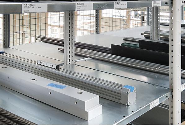 Image du produit eurokraft pro étagères sans boulons, double rangée