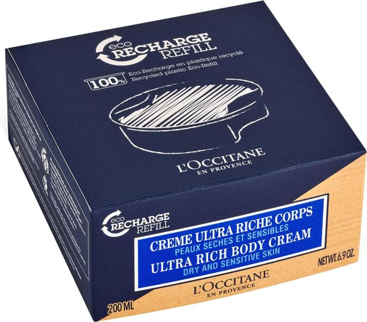 L'Occitane Eco Recharge Crème Ultra Riche re22 (Körpercreme, 200 ml)