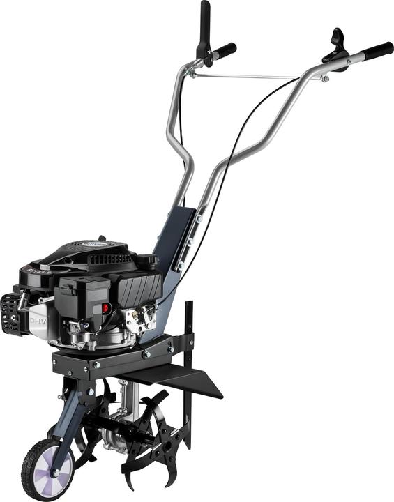 Wiltec Petrol tiller 36cm garden hoe with motor 144cc motor hoe Tiller