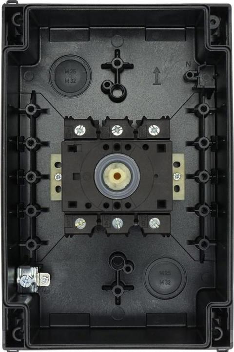 Actual product image Eaton 3 pole IP65 on/off switch w/hard,63A Ie