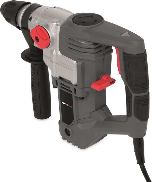 Produktbild Powerplus POWE10060 Bohrhammer - 900W - 4J - SDS-Plus - Inkl. Aufbewahrungskoffer und 7 Zubehörteile (Netzbetrieb)