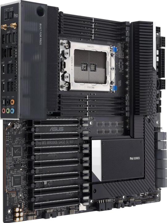 Produktbild ASUS Pro Ws Wrx80e-Sage Se Wifi Ii (sWRX8, AMD WRX80, E-ATX)