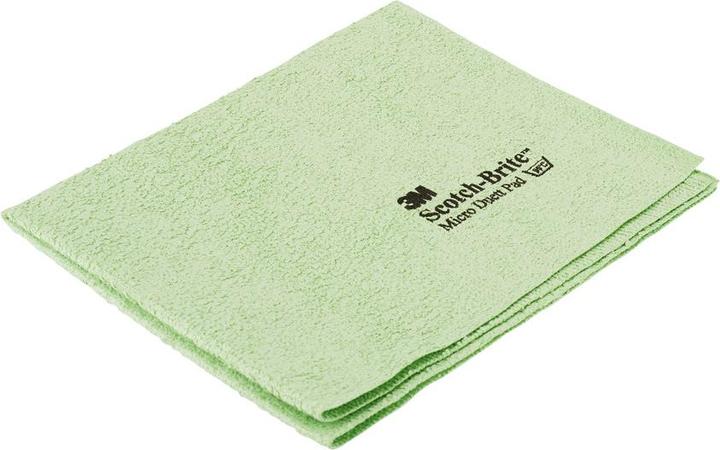 Actual product image 3M Scotch-Brite Micro Duett Microfibre Cloth, 32 x 40 cm, green (1 pcs.)