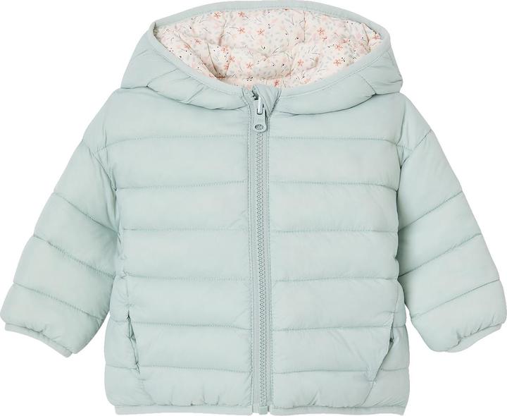 Vertbaudet Wendbare Baby Light-Steppjacke mit Recycling-Polyester