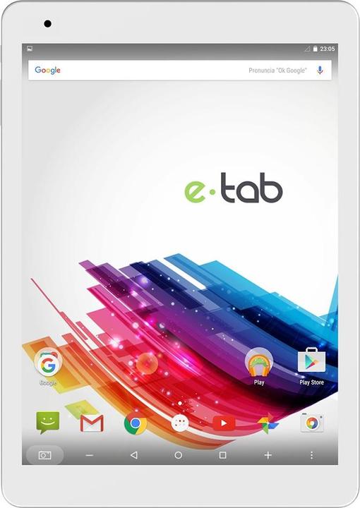 Immagine prodotto e-tab Tablet dual boot - Android + Windows 10 (3G, 9.70", 64 GB, Bianco)