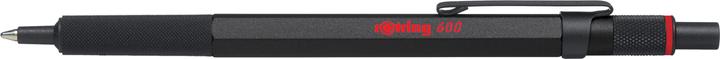 Actual product image Rotring Biros 600 Juodas, M-Juodas gift box (Black, 1 x)