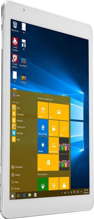 e-tab Dual Boot Tablet - Android + Windows 10 (3G, 9.70", 64 GB, Weiss)