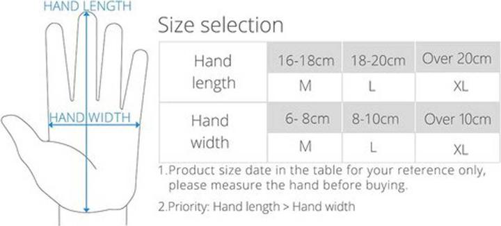 Actual product image Pgytech Photo gloves (L)