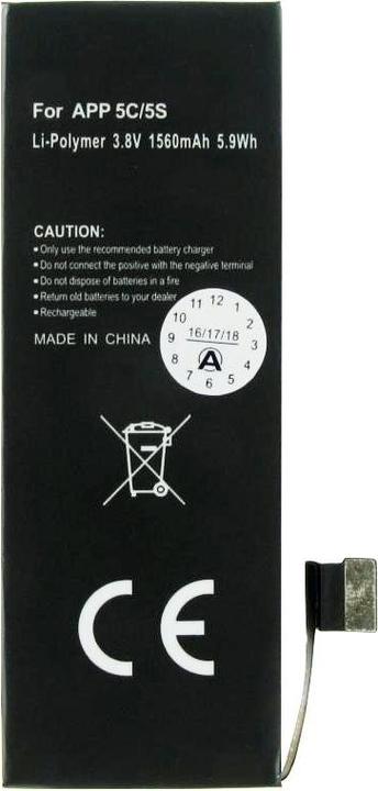 Produktbild AccuCell Akku iPhone 5C, 616-0667, 616-0720 / Akku mit Werkzeug