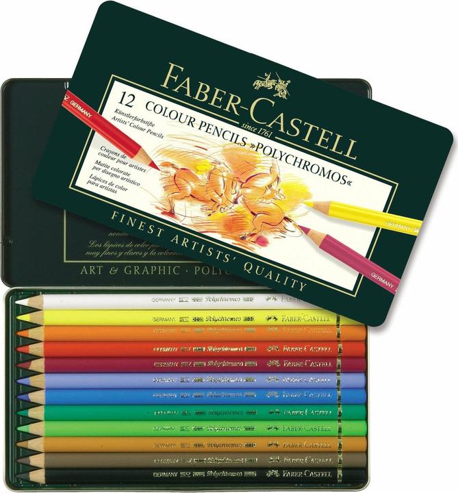 Image du produit Faber-Castell Polychromos (Multicolore, 12 x)