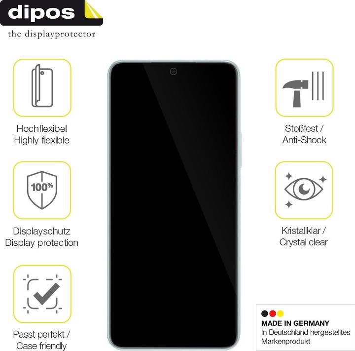 Produktbild Dipos 3D Full Cover Schutzfolie (1 Stück, Honor X60)