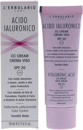 Actual product image L'erbolario CC Cream Honey Tone with SPF 20 50ml