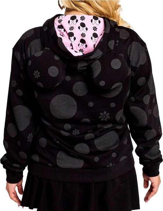 Produktbild Loungefly Disney by Kapuzenpullover Unisex Minnie Rocks the Dots Florals Grösse L (L)