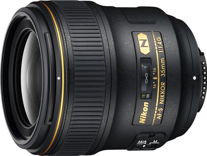 Actual product image Nikon AF-S Nikkor 35mm f/1.4G (Nikon F, full size)