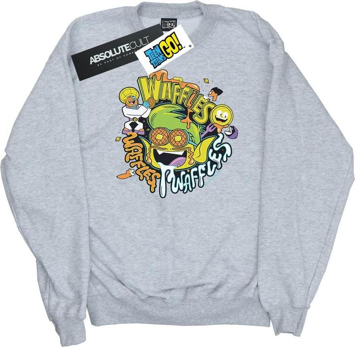 Teen Titans Go Waffle Mania Sweatshirt Jungen
