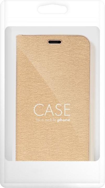 Actual product image OEM Book case LUNA Book Gold for XIAOMI Redmi Note 13 PRO 4G / POCO M6 Pro 4G gold (Xiaomi Redmi Note 13 Pro 4G)