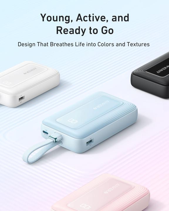 Produktbild Anker Zolo Powerbank 10.000mAh Schwarz (10000 mAh, 30 W)
