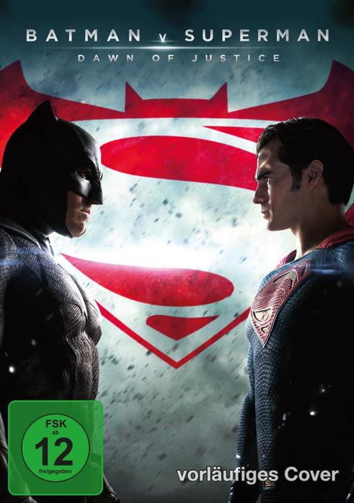 Batman v Superman: Dawn of Justice (DVD, 2016, Deutsch)