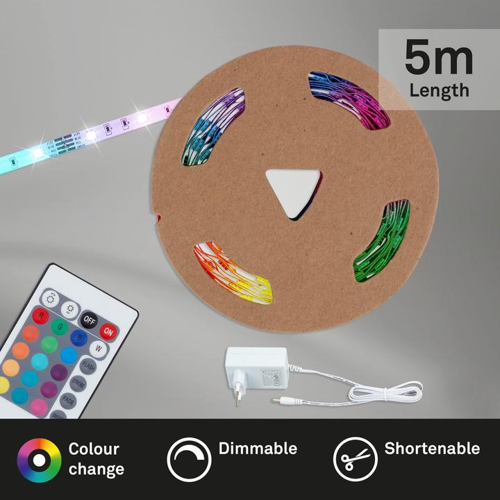 Produktbild Briloner Flow (Weiss, 500 cm, Indoor)