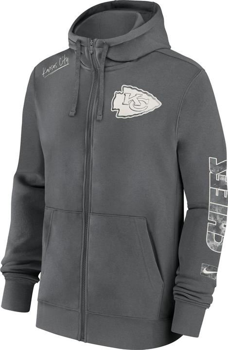 Actual product image Nike Kansas City Chiefs Full-Zip Fleece Hoodie L (L)