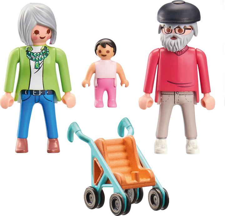 Produktbild Playmobil Grosseltern mit Baby (71613, Playmobil My Life)