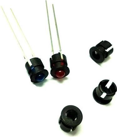 Produktbild OEM 3mm Plastik LED-Halter 5 Stück