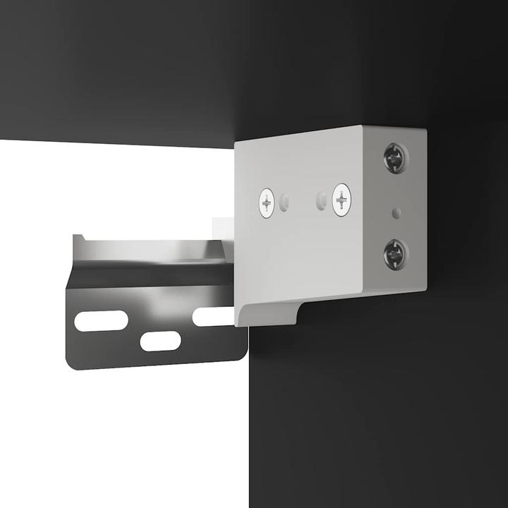 Immagine prodotto VidaXL Set di mobili da bagno da 4 pezzi Set di mobili da bagno in legno nero Mobile da bagno